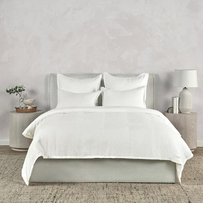 Villa by Classic Home - Karina 100% Cotton White King Sham  - 20W - White - V210003 veiw 4