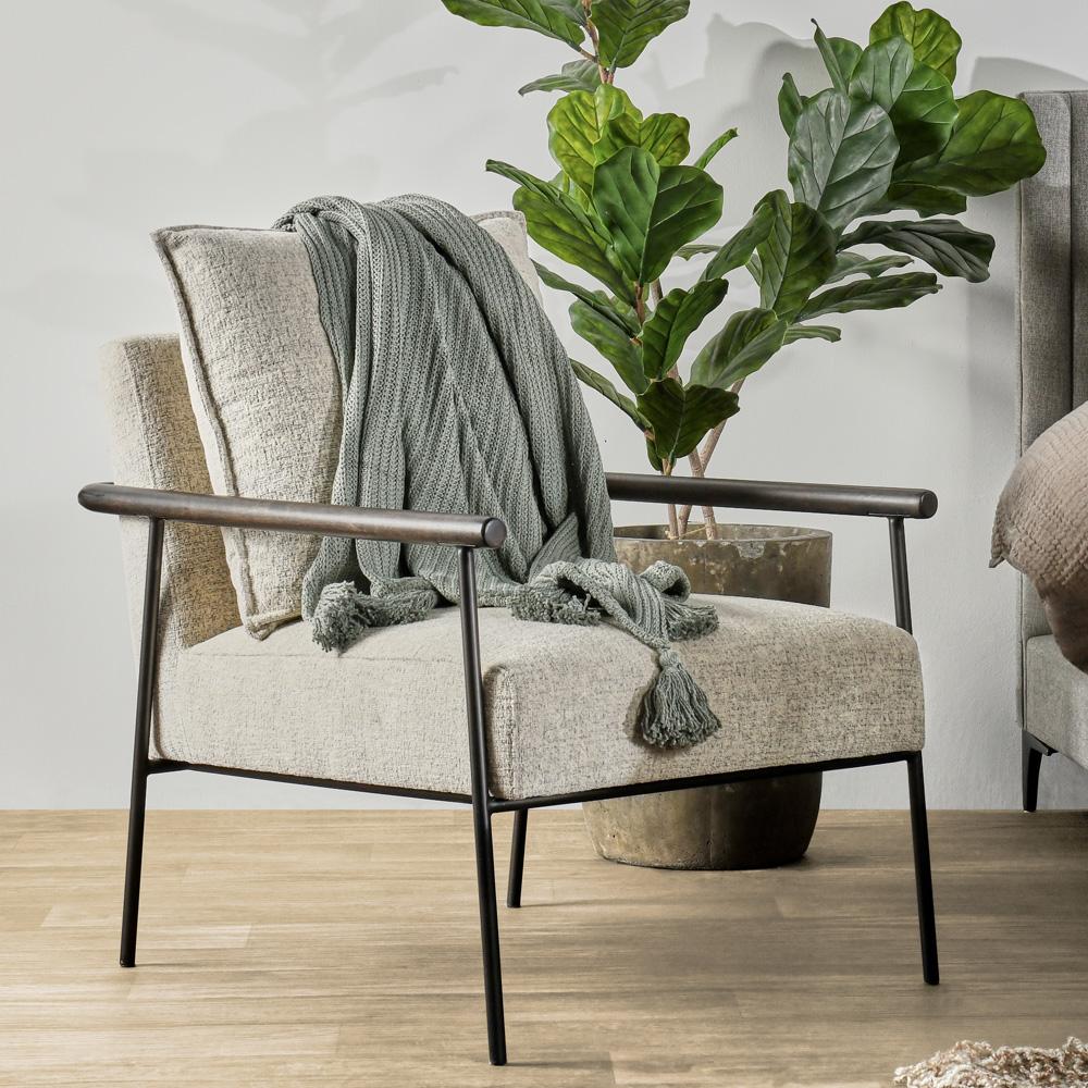 Villa by Classic Home - Kerith 100% Cotton 50inX 70in Throw Blanket Blanket In Green  - 50W - Sage Green - V250034 veiw 4