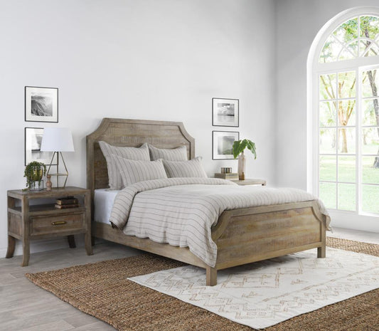 Villa by Classic Home - Kingston 100% Linen Natural Queen Duvet Cover  - 92W - Natural - V230080 veiw 2