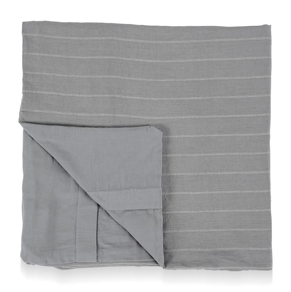 Villa by Classic Home - Kingston 100% Linen King Duvet , Blue - 108W - Blue - V250129 veiw 1
