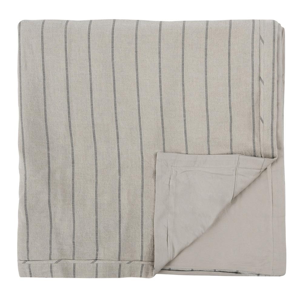 Villa by Classic Home - Kingston 100% Linen Natural King Duvet Cover  - 108W - Natural - V230079 veiw 1