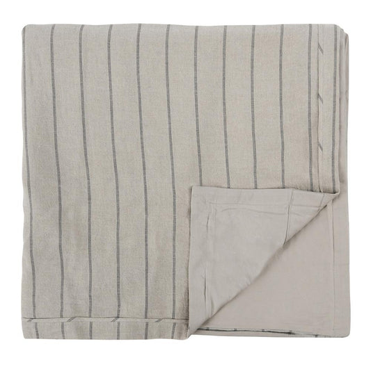 Villa by Classic Home - Kingston 100% Linen Natural King Duvet Cover  - 108W - Natural - V230079 veiw 1