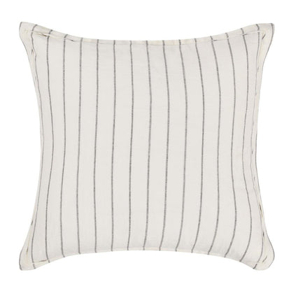 Villa by Classic Home - Kingston 100% Linen Euro Sham , Ivory - 26W - Ivory - V032758 veiw 1