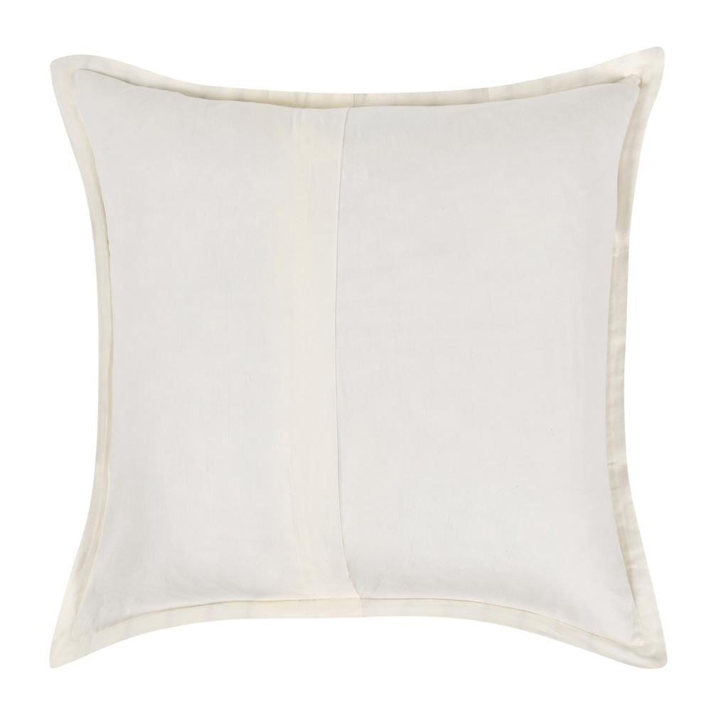 Villa by Classic Home - Kingston 100% Linen Euro Sham , Ivory - 26W - Ivory - V032758 veiw 2