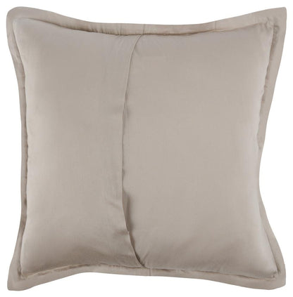 Villa by Classic Home - Kingston 100% Linen Natural Euro Sham  - 26W - Natural - V230081 veiw 2