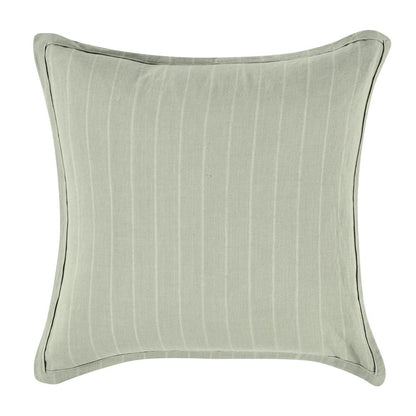 Villa by Classic Home - Kingston 100% Linen Euro Sham , Sage Green - 26W - Sage Green  - V250126 veiw 1