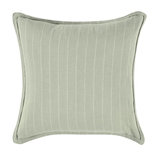 Villa by Classic Home - Kingston 100% Linen Euro Sham , Sage Green - 26W - Sage Green  - V250126 veiw 1