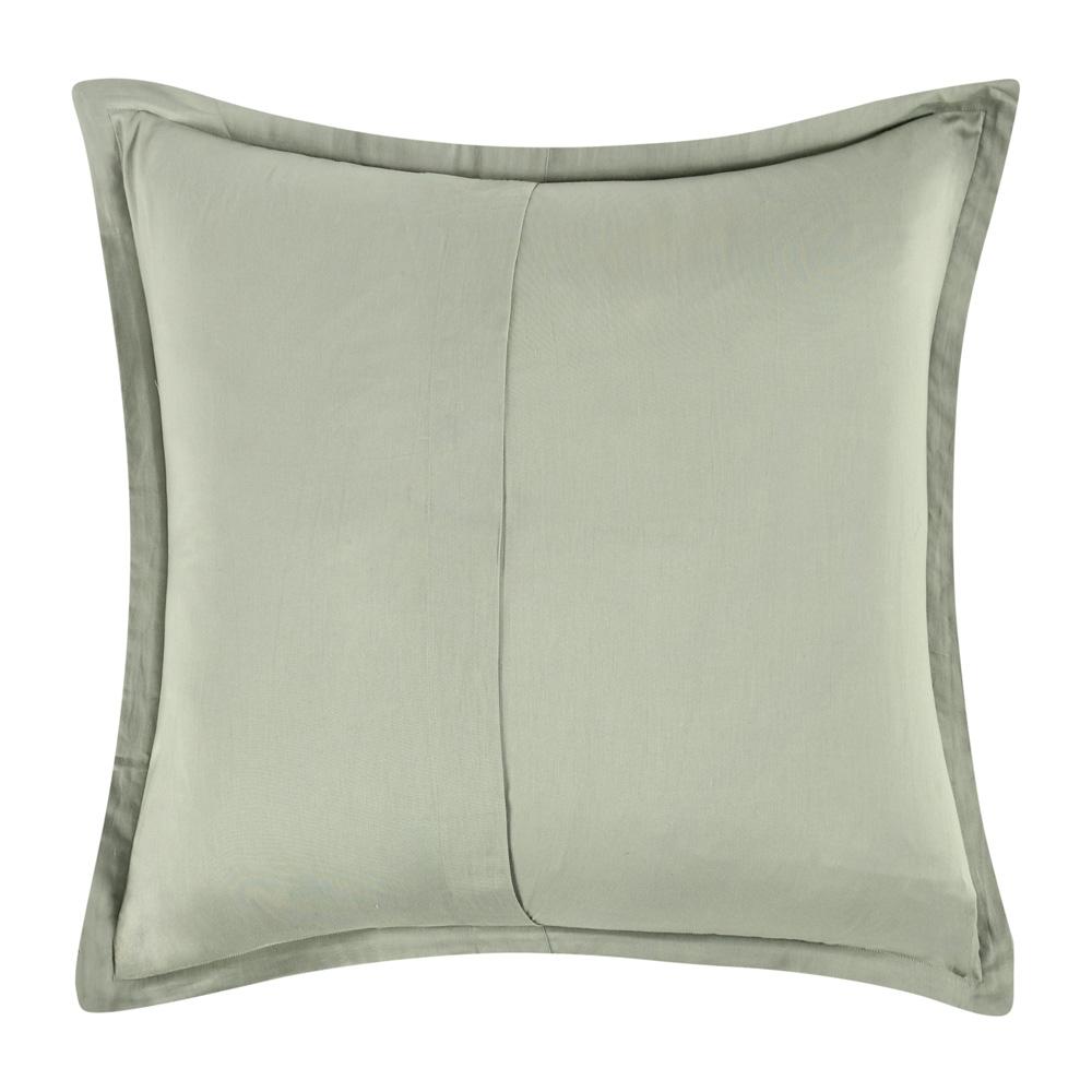 Villa by Classic Home - Kingston 100% Linen Euro Sham , Sage Green - 26W - Sage Green  - V250126 veiw 2