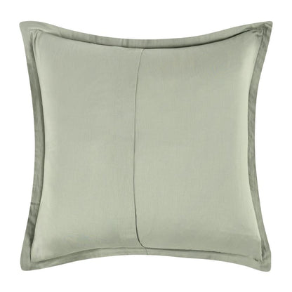 Villa by Classic Home - Kingston 100% Linen Euro Sham , Sage Green - 26W - Sage Green  - V250126 veiw 2