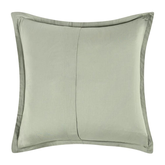 Villa by Classic Home - Kingston 100% Linen Euro Sham , Sage Green - 26W - Sage Green  - V250126 veiw 2