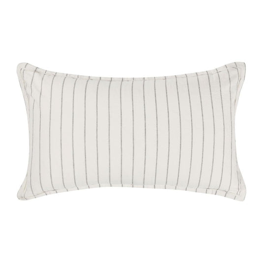 Villa by Classic Home - Kingston 100% Linen King Sham , Ivory - 36W - Ivory - V032756 veiw 1