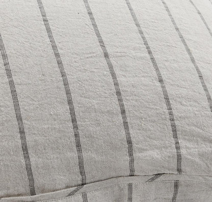 Villa by Classic Home - Kingston 100% Linen Natural King Sham  - 36W - Natural - V230082 veiw 3