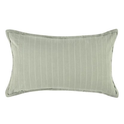 Villa by Classic Home - Kingston 100% Linen King Sham , Sage Green - 36W - Sage Green  - V250127 veiw 1