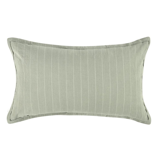 Villa by Classic Home - Kingston 100% Linen King Sham , Sage Green - 36W - Sage Green  - V250127 veiw 1