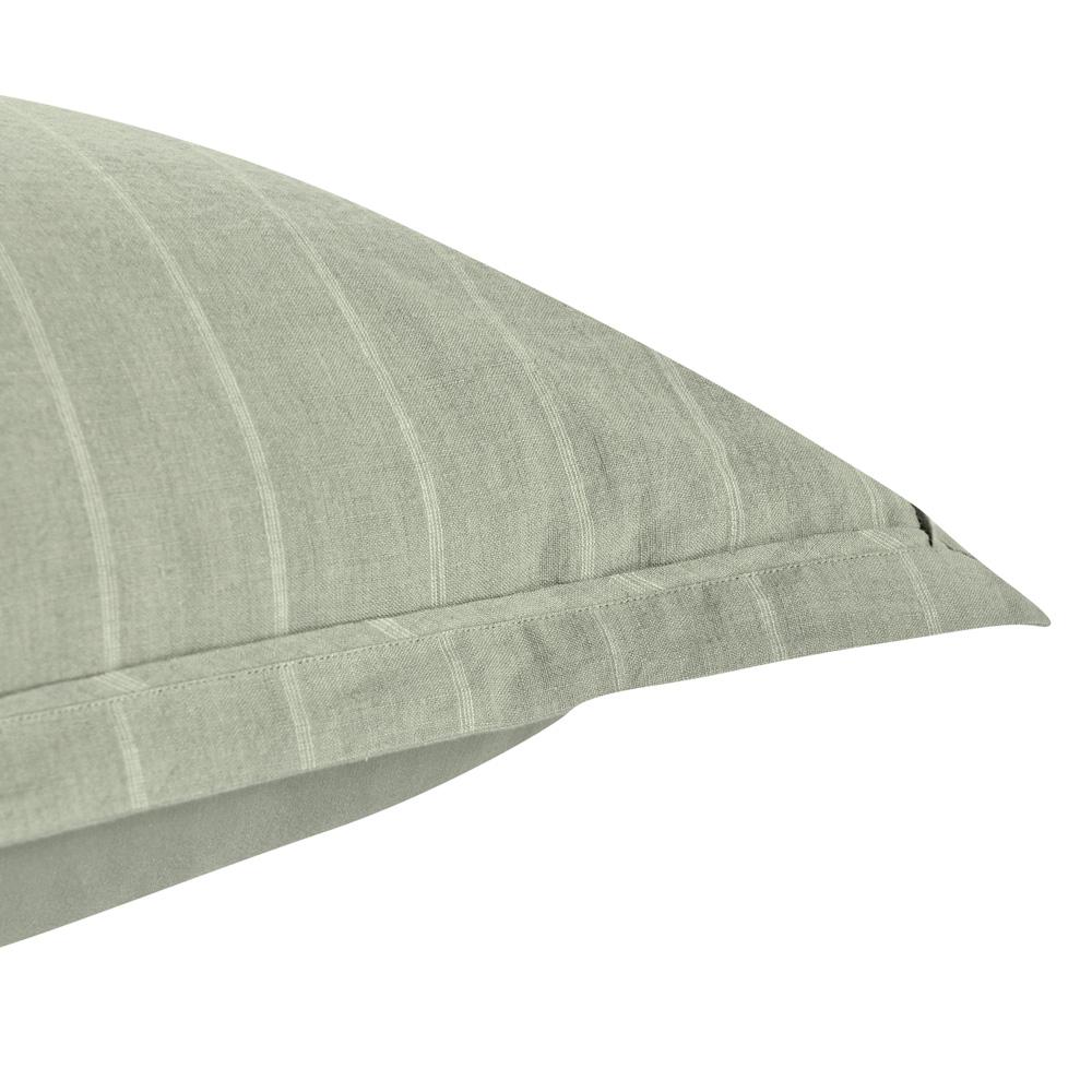Villa by Classic Home - Kingston 100% Linen King Sham , Sage Green - 36W - Sage Green  - V250127 veiw 3