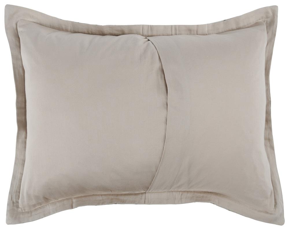 Villa by Classic Home - Kingston 100% Linen Natural Standard Sham  - 26W - Natural - V230083 veiw 2