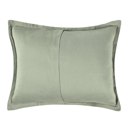Villa by Classic Home - Kingston 100% Linen Standard Sham , Sage Green - 26W - Sage Green  - V250128 veiw 2