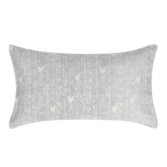 Villa by Classic Home - Lana 100% Cotton Gray Embroidered Sham  - 36W - Gray - V140682 veiw 1