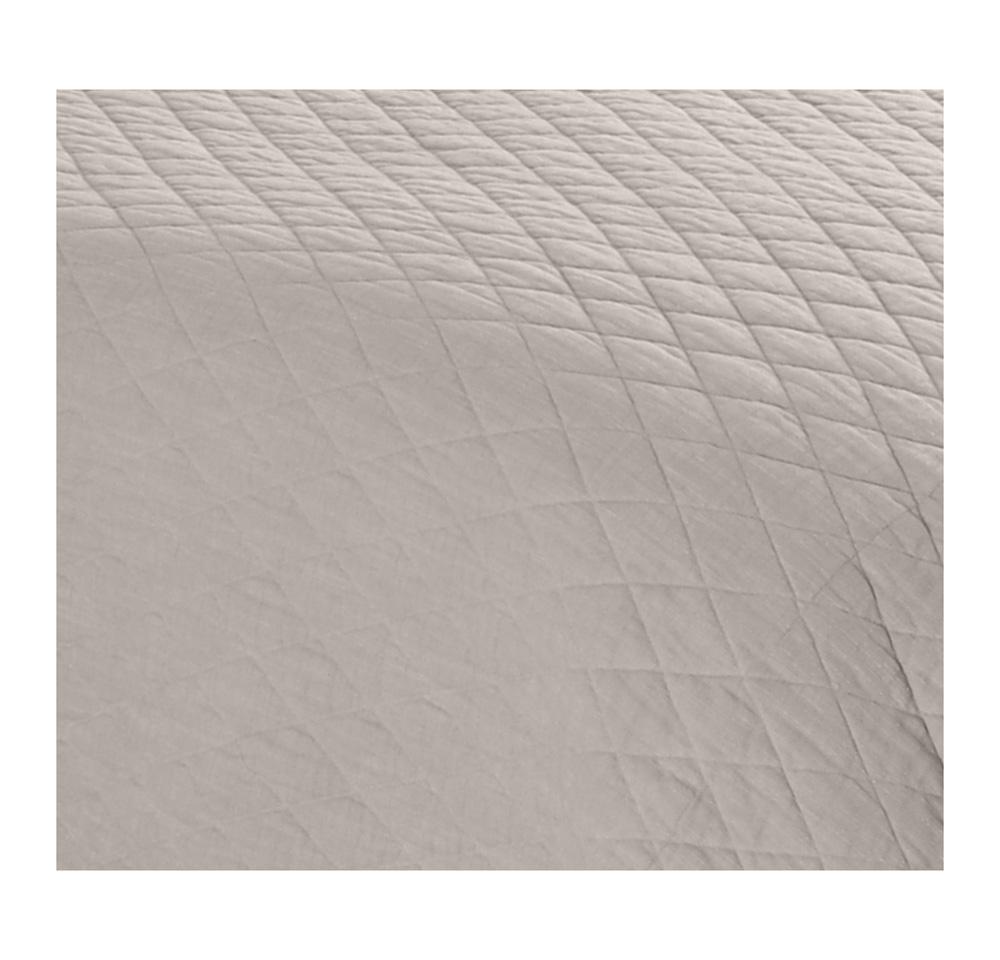 Villa by Classic Home - Lana 100% Cotton Beige King Quilt  - 108W - Beige - V180038 veiw 1