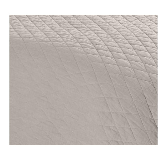 Villa by Classic Home - Lana 100% Cotton Beige King Quilt  - 108W - Beige - V180038 veiw 1