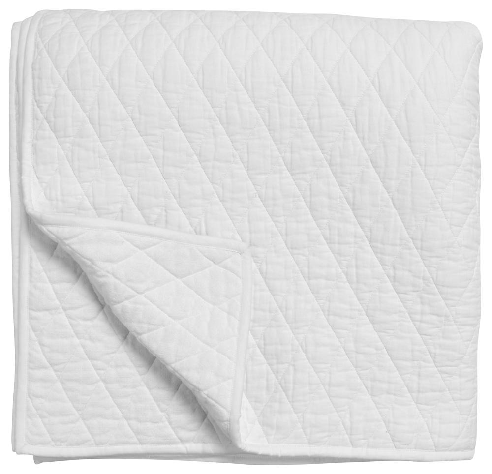 Villa by Classic Home - Lana 100% Cotton White King Quilt - 108W - White - V250037 veiw 1