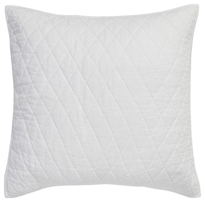 Villa by Classic Home - Lana 100% Cotton White Euro Sham - 26W - White - V250040 veiw 1