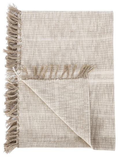 Villa by Classic Home - Lea 50inX 70in Throw Blanket Blanket In Ivory  - 50W - Ivory, Natural - V230067 veiw 1