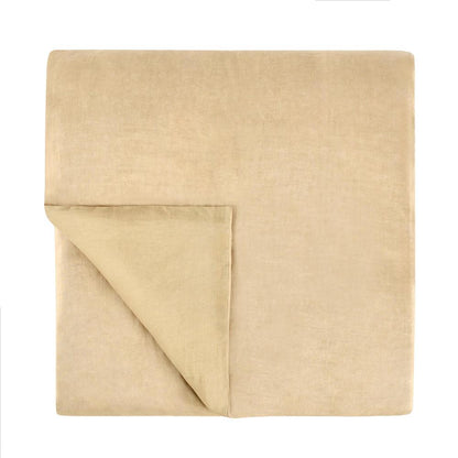 Villa by Classic Home - Paloma Hemp Fabric Ochre Amber Queen Duvet Set - 90W - Amber - V290198 veiw 1