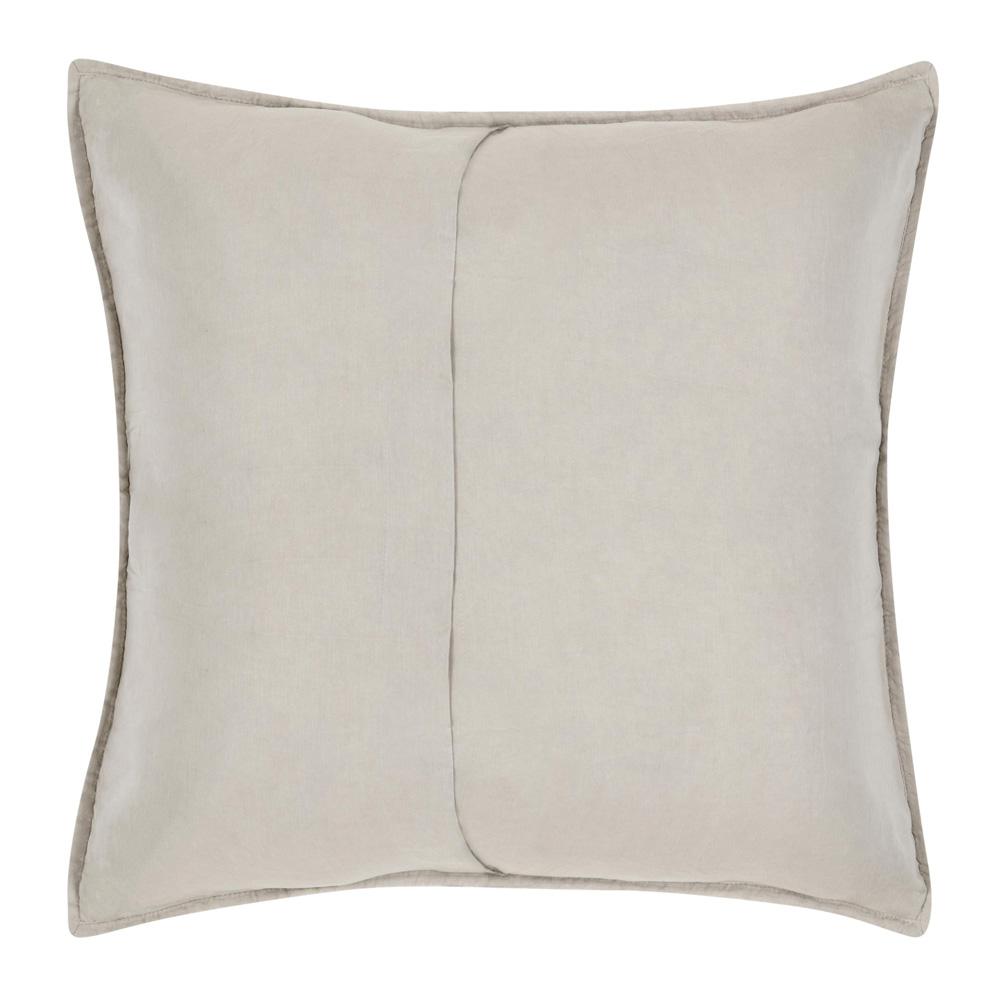 Villa by Classic Home - Rowen Sustainable Fabric Beige Euro Sham - 26W - Beige - V290153 veiw 2