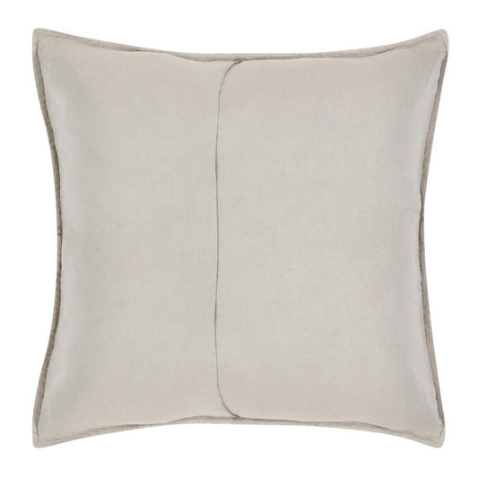 Villa by Classic Home - Rowen Sustainable Fabric Beige Euro Sham - 26W - Beige - V290153 veiw 2