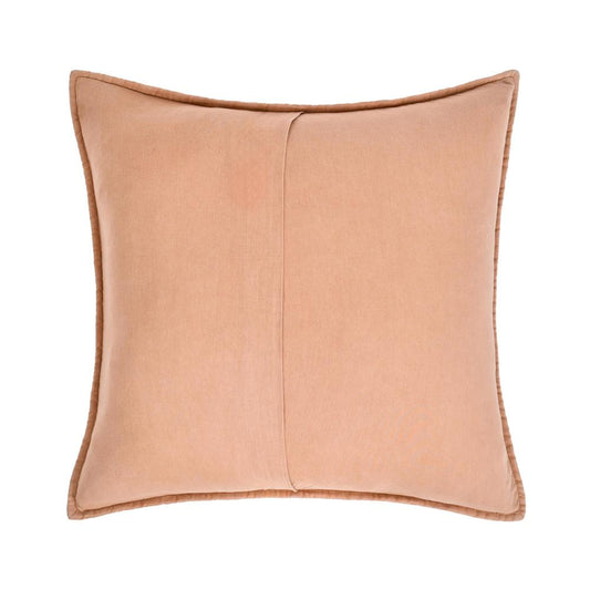 Villa by Classic Home - Rowen Sustainable Fabric Clay Euro Sham - 26W - Clay - V290194 veiw 2