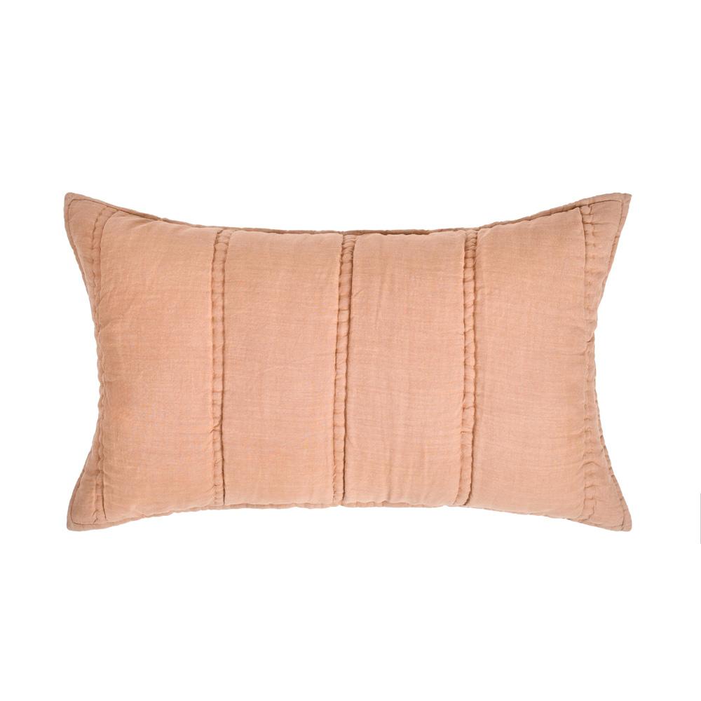 Villa by Classic Home - Rowen Sustainable Fabric Clay King Sham - 36W - Clay - V290193 veiw 1