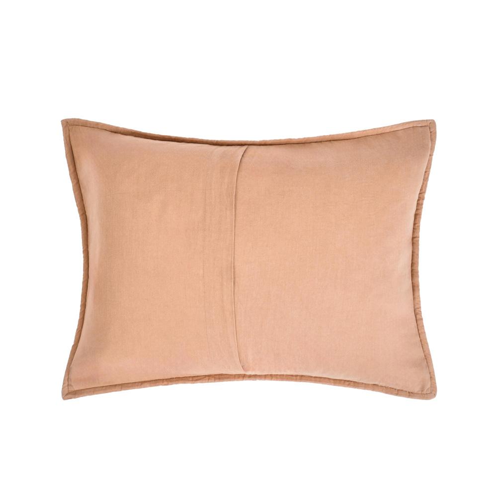 Villa by Classic Home - Rowen Sustainable Fabric Clay Standard Sham - 26W - Clay - V290195 veiw 2