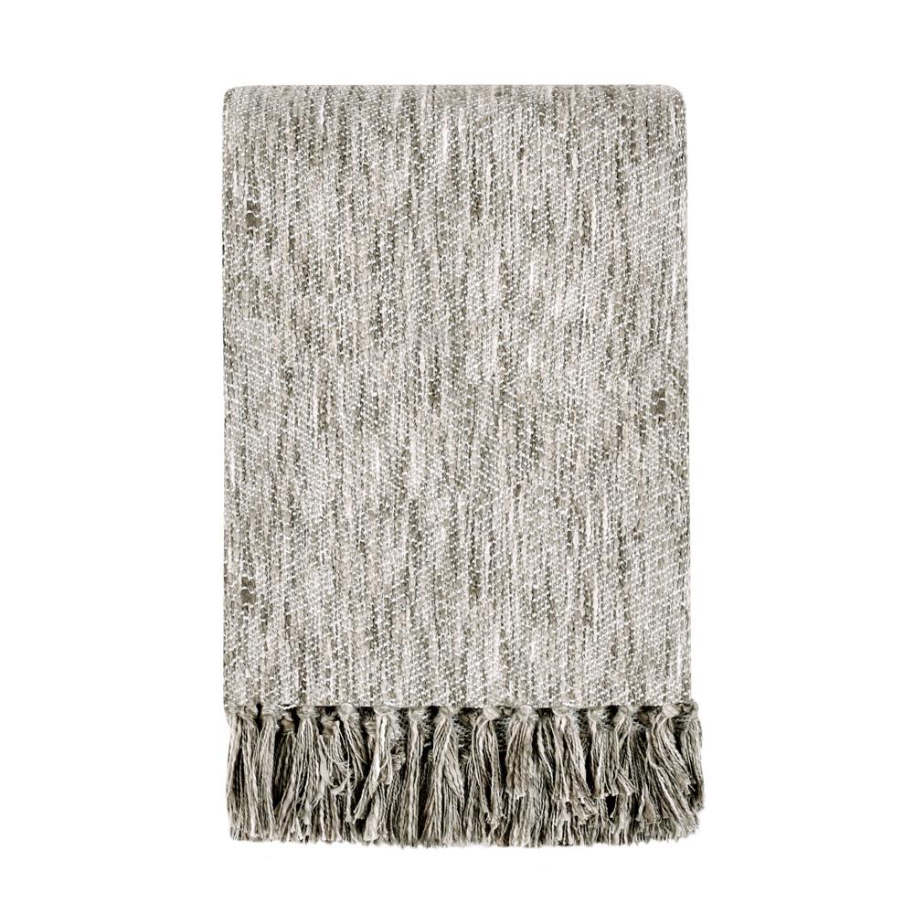 Villa by Classic Home - Tc Sharma Cotton Blend 50inX70in Beige Throw Blanket Blanket - 50W - Beige - V270056 veiw 1