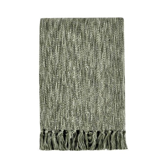 Villa by Classic Home - Tc Sharma Cedar Green Throw Blanket 50inX70in - 50W - Green - V270057 veiw 1