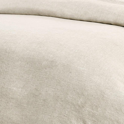 Villa by Classic Home - Talia Cotton Linen Blend Natural Queen Duvet  - 92W - Natural - V250147 veiw 4