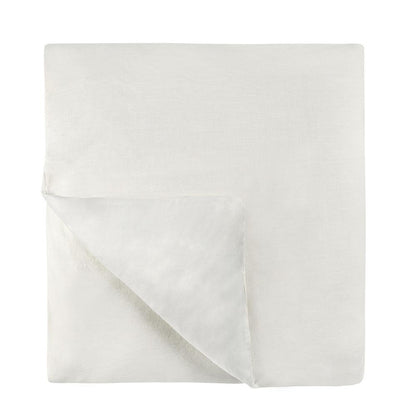 Villa by Classic Home - Talia Cotton Linen Blend Ivory King Duvet  - 108W - Ivory - V250151 veiw 1