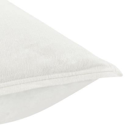 Villa by Classic Home - Talia Cotton Linen Blend Ivory Sham  - 26W - Ivory - V250154 veiw 3