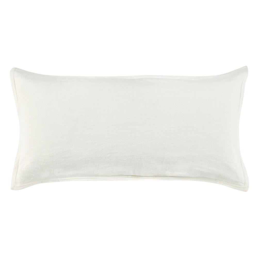 Villa by Classic Home - Talia Cotton Linen Blend Ivory King Sham  - 36W - Ivory - V250155 veiw 1