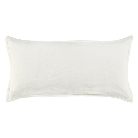 Villa by Classic Home - Talia Cotton Linen Blend Ivory King Sham  - 36W - Ivory - V250155 veiw 1