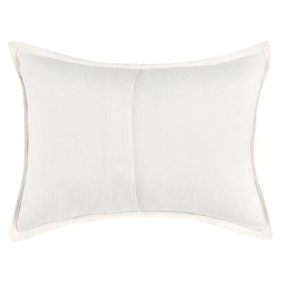 Villa by Classic Home - Talia Cotton Linen Blend Ivory Standard Sham  - 26W - Ivory - V250156 veiw 2