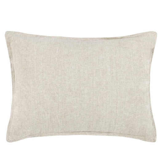 Villa by Classic Home - Talia Cotton Linen Blend Natural Standard Sham  - 26W - Natural - V250150 veiw 1