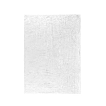 Villa by Classic Home - Tc Cotton Linen Blend White 50inX70in Throw Blanket Blanket - 50W - White - V270003 veiw 4