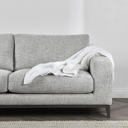 Villa by Classic Home - Tc Cotton Linen Blend White 50inX70in Throw Blanket Blanket - 50W - White - V270003 veiw 6