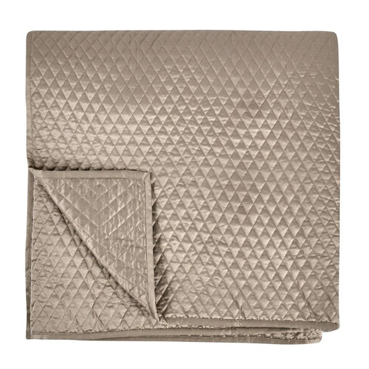 Villa by Classic Home - Winthrop 100% Sateen Natural King Quilt  - 110W - Natural - V022377 veiw 1