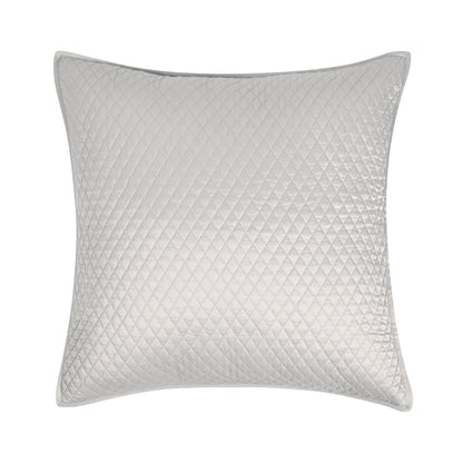 Villa by Classic Home - Winthrop 100% Sateen Silver Euro Sham  - 26W - Silver Gray  - V240100 veiw 1