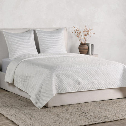 Villa by Classic Home - Winthrop 100% Sateen White Euro Sham Kosas Home - 26W - White - V032512 veiw 4