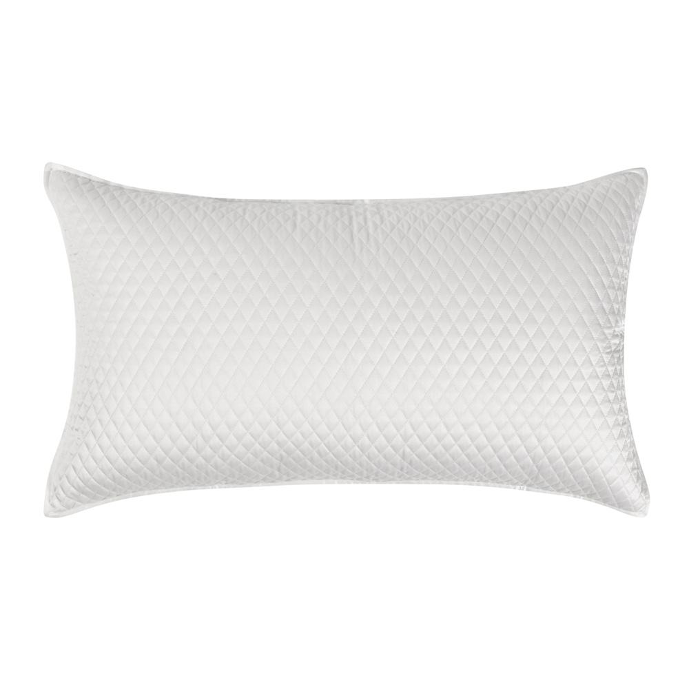 Villa by Classic Home - Winthrop 100% Sateen White Standard Sham  - 36W - White - V220084 veiw 1