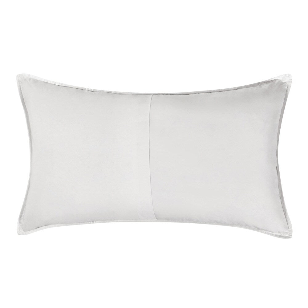 Villa by Classic Home - Winthrop 100% Sateen White Standard Sham  - 36W - White - V220084 veiw 2