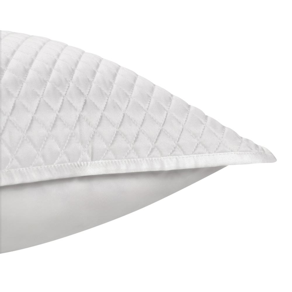 Villa by Classic Home - Winthrop 100% Sateen White Standard Sham  - 36W - White - V220084 veiw 3